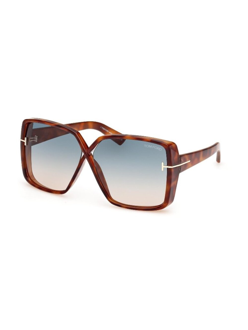 NWT Tom Ford FT1117 53P Square Women Sunglasses TF1117